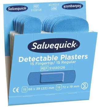 Salvequick® Pflaster DETECTABLE Nachfüll-Set mit 1x Refill 51030126